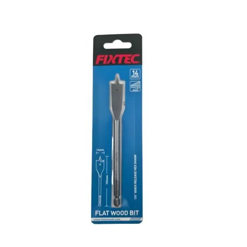 Burghiu plat lemn FIXTEC 14 mm x 152 mm Doar azi
