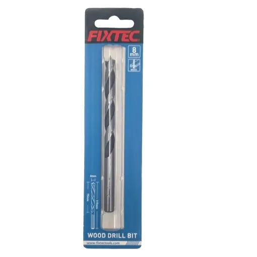 Ofertă specială Burghiu spiral lemn FIXTEC 8 mm x 117 mm