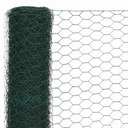 Plasa zincata plastifiata Rabitz 1x25m Disponibil imediat