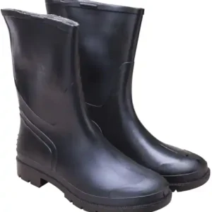 Cizme din PVC Tip Bursuc Negre Mai ieftin