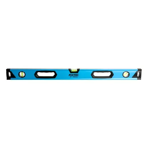 Nivela Aluminiu FIXTEC 80 cm cu Bula si Rigla Lichidare de stoc
