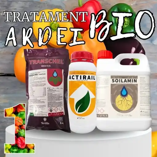BIOPACK Stadiu 1 ARDEI – Tratament BIO pentru transplantare Noutate