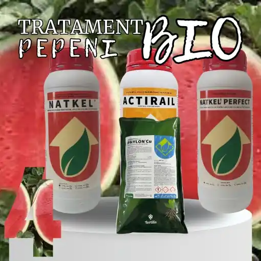 BIOPACK Stadiul 4 Pepeni - Dezvoltarea Frunzei - Coacere Noutate