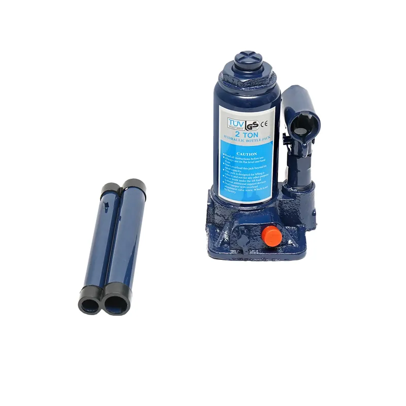 Preț mic Cric hidraulic cu piston 2 tone cu supapa 148mm