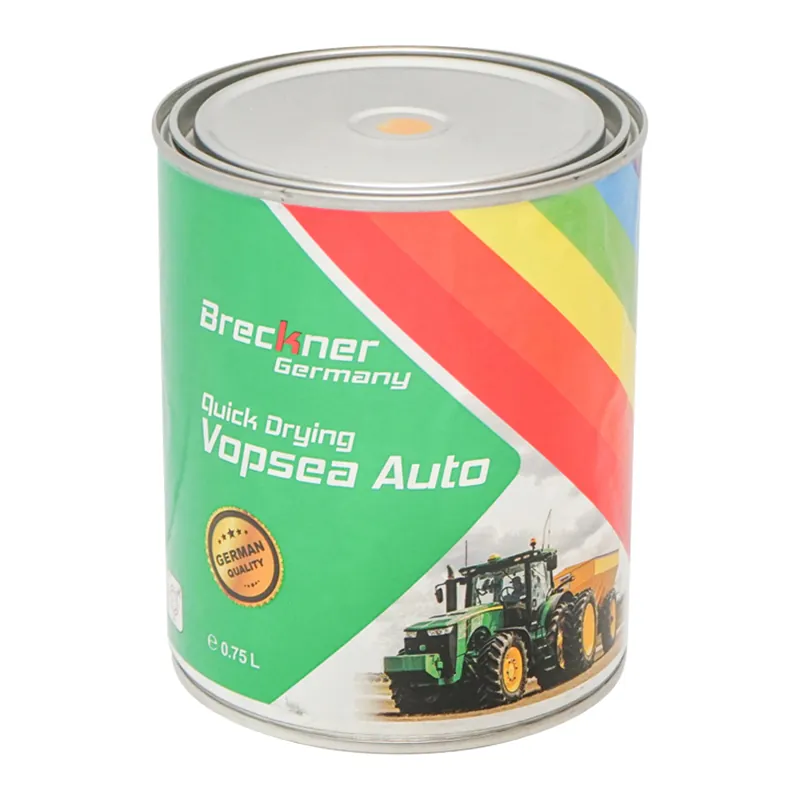 Livrare rapidă Vopsea auto galben tip Caterpillar 0,75L Breckner Germany