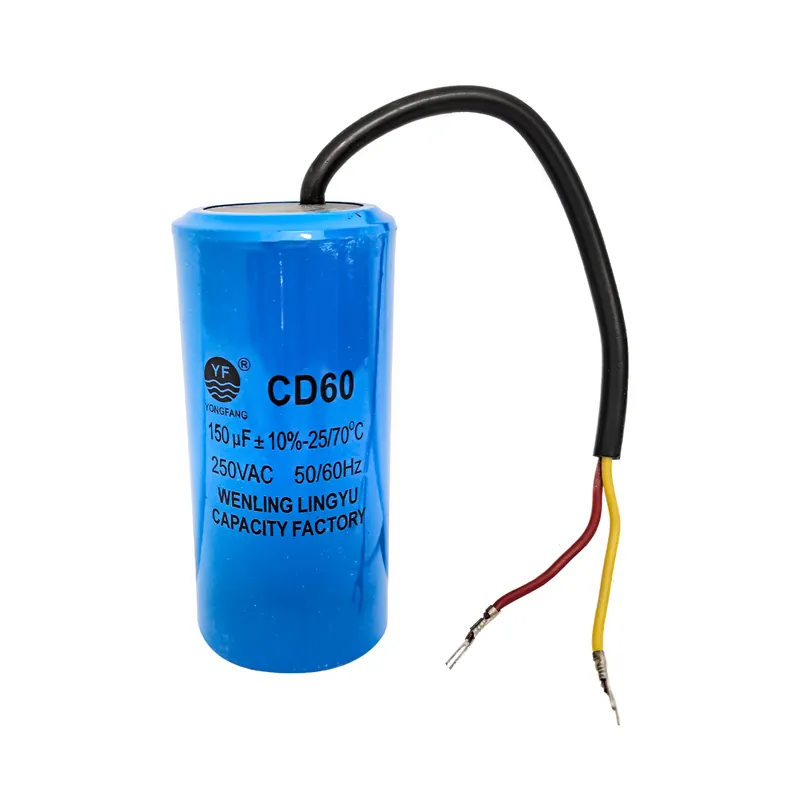 Expediere rapidă Condensator motoare electrice 150 UF , cu fir