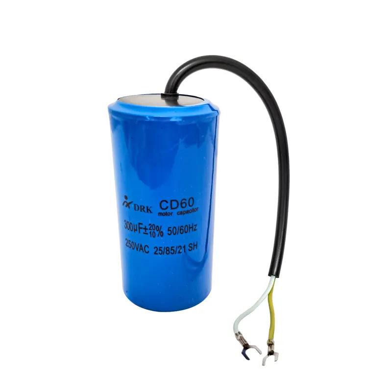 Cumpără online Condensator motoare electrice 300 UF , cu fir