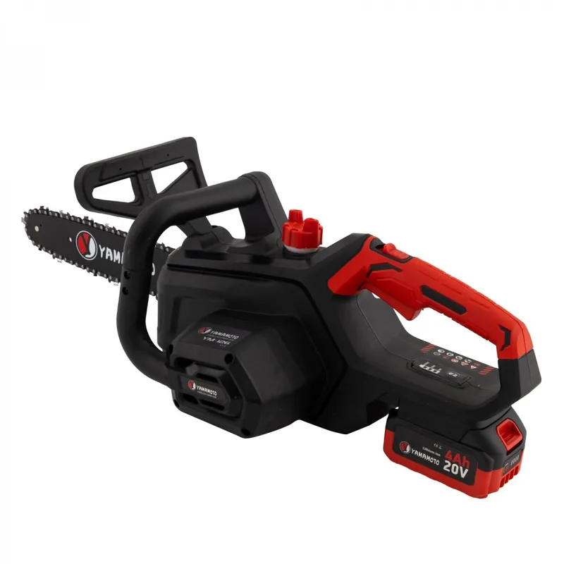 Fierastrau electric cu lant pe acumulator , Motor Brushless , acumulator 20 V , 4 Ah , lama 14 " , Transport gratuit