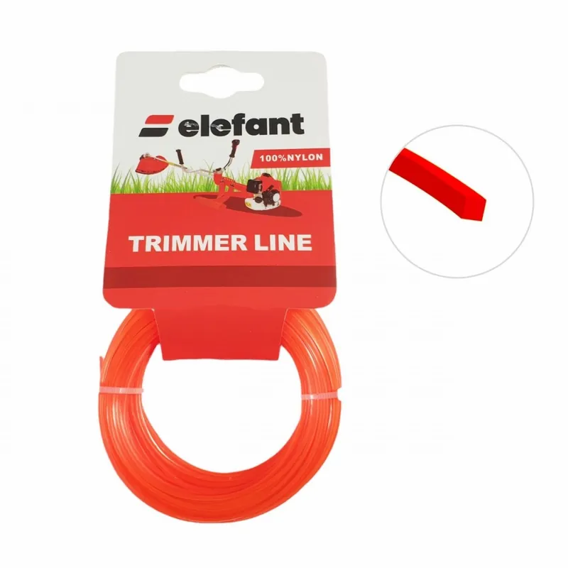 FIR TAMBUR (PATRAT) 1.3mm x 15m, Elefant Reducere extra