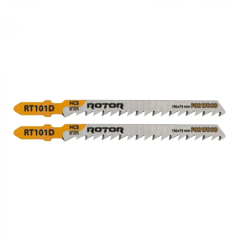 Panza fierastrau pendular pentru lemn, 100x75 mm Set 2 buc ROTOR RT101D Livrare gratuită