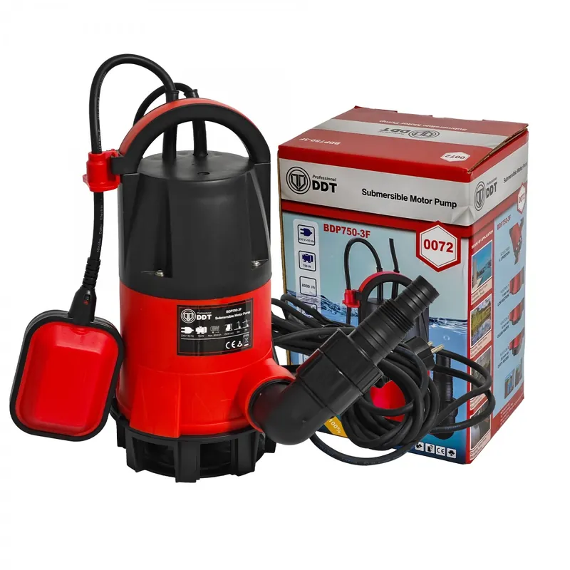Lichidare de stoc Pompa submersibila apa curata/murdara DDT BDP750-3F, 3in1, 750W