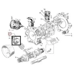 Disponibil imediat John Deere Membrana WZ3023051
