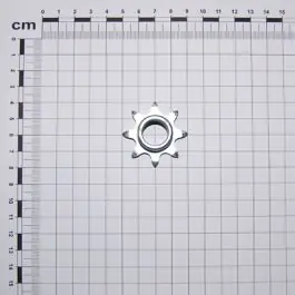 Calitate înaltă Maschio Gaspardo PINION Z8 1/2X3/16 D.15 ZN G15335480R
