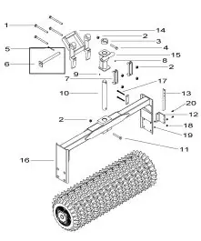 Guttler Bolt Sustinere Rama Oscilanta M97000409 Reducere