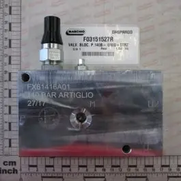 Ofertă exclusivă Maschio Gaspardo VALV. BLOC. P.140B- UNID+STRZ F03151527R