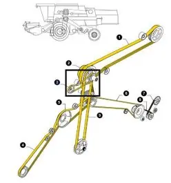 New Holland Curea 89512971 855064 Ofertă