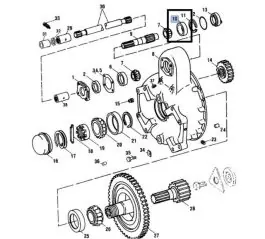 Reducere de preț New Holland Cupa Rulment 274869