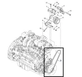 Ofertă exclusivă New Holland Curea 2854889 99466947