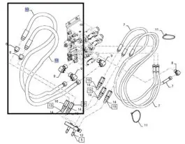 New Holland Furtun 84068627 Livrare gratuită
