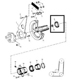 Reducere John Deere Rulment AH201531