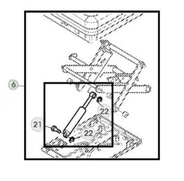 John Deere Amortizor AL117346 Expediere rapidă