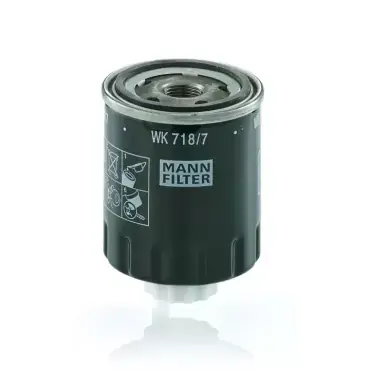 Plată securizată Filtru combustibil WK 718/7 Mann Filter