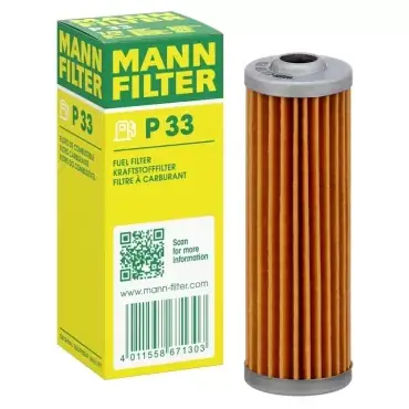 Doar azi Filtru combustibil P 33 Mann Filter