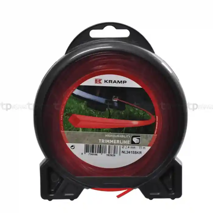 Ofertă limitată Fir de taiere 2.4 mm / 15 m - patrat
